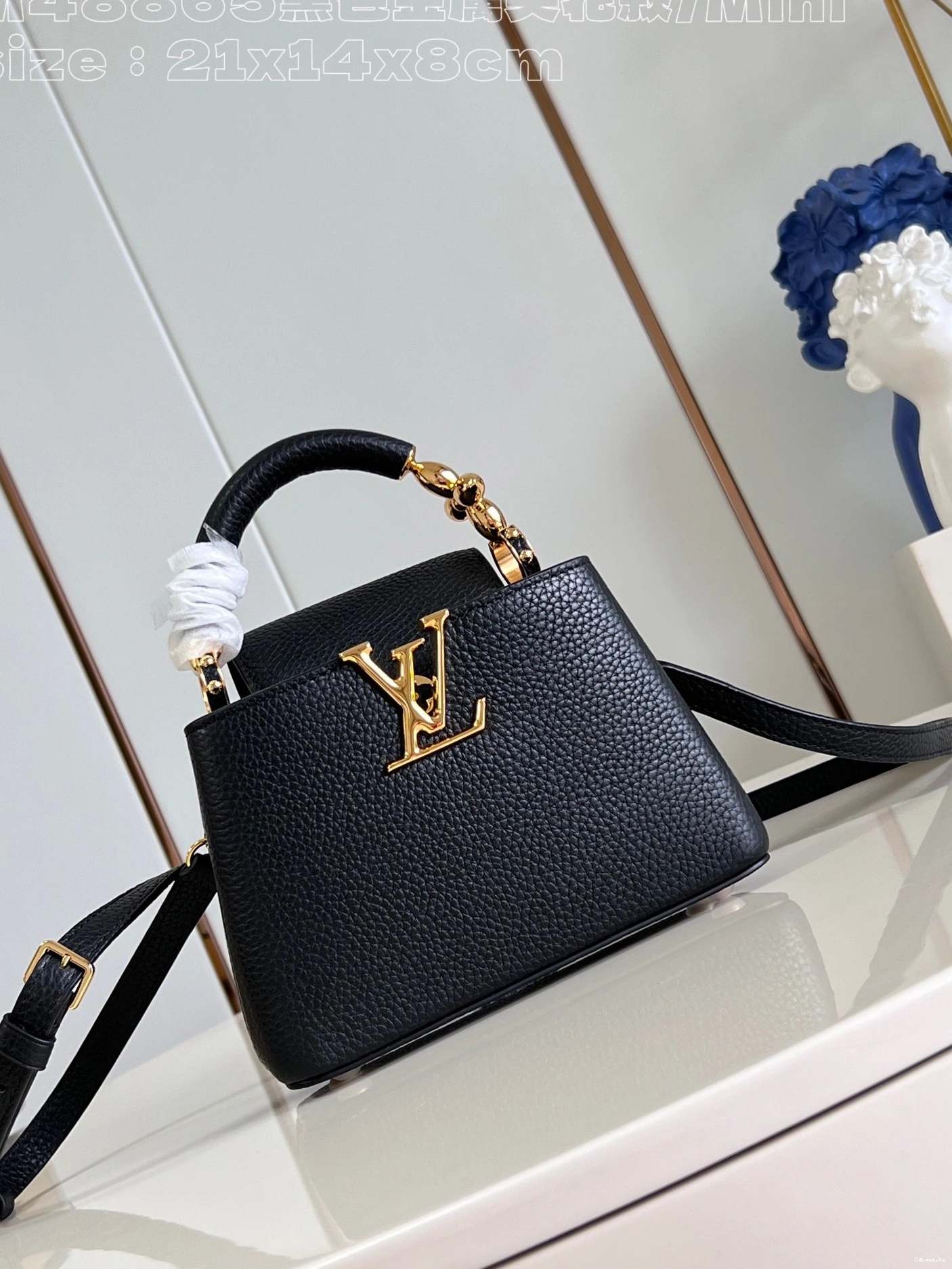 VUITTON LOUIS CAPUCINES MINI-21*14*8CM 0524